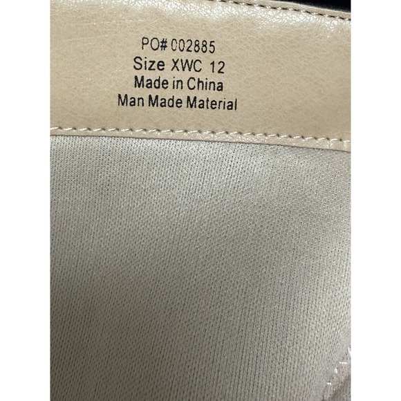 Journee Carly Collection Women's Knee-High Stacked Riding Boots Size 12 New - Picture 6 of 9